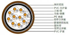 熱電偶電纜,多對分屏蔽/總屏蔽加鎧裝熱電偶補償電纜線(xiàn)
